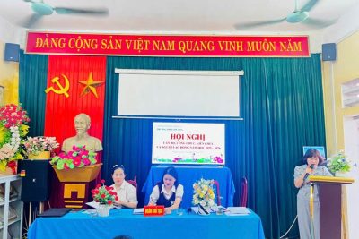 TRƯỜNG THCS LỘC HÒA TỔ CHỨC HỘI NGHỊ CÁN BỘ, VIÊN CHỨC, NGƯỜI LAO ĐỘNG NĂM HỌC 2025 – 2026