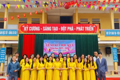 TRƯỜNG THCS LỘC HÒA TỔ CHỨC LỄ SƠ KẾT HỌC KÌ I NĂM HỌC 2025–2026